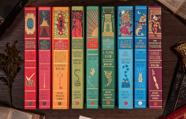 Série de contes illustrés par MinaLima