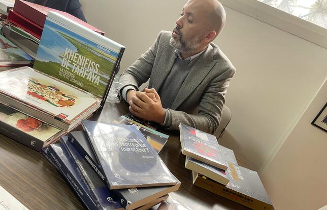 Yacine Retnani, éditeur de la Croisée des chemins