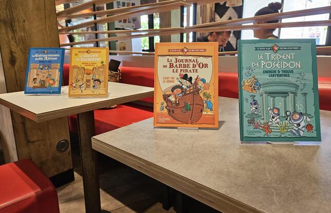 Six nouveaux livres-jeux édités par Hachette livre