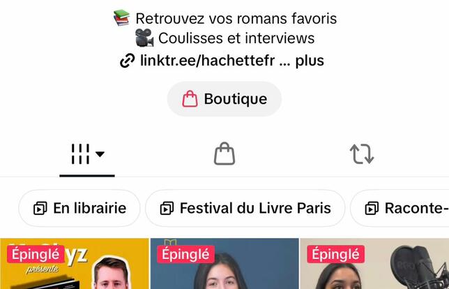 TikTOK shop hachette