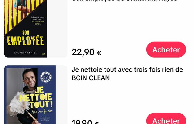 TikTOK shop hachette