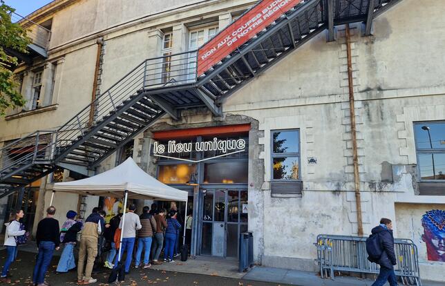 Le Lieu unique accueille une partie de la programmation des Utopiales