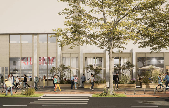 Simulation façade de la future librairie K