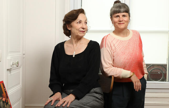 Marianne Théry et Manon Lenoir