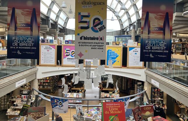 50 ans de la librairie Dialogues
