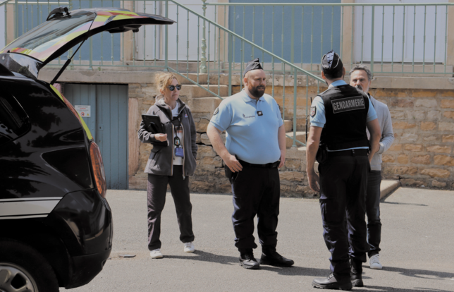 Tournage des Gendarmes (c) Bamboo édition 2026
