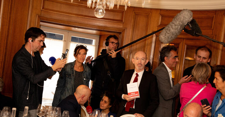 Laurent Mauvignier, seul au monde chez Drouant