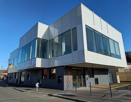 La nouvelle Médiathèque d'Angerville (Essonne)
