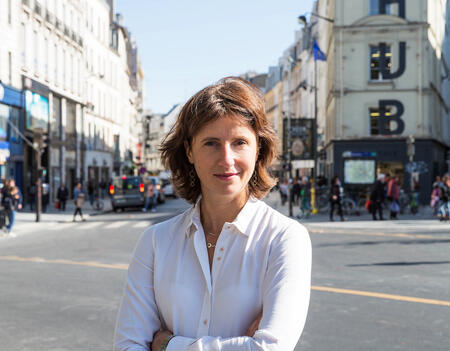 Sophie Caillat, créatrice des éditions du Faubourg.