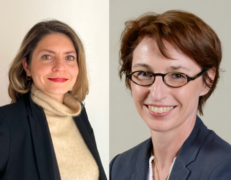Louise Andrieu et Delphine Dourlet