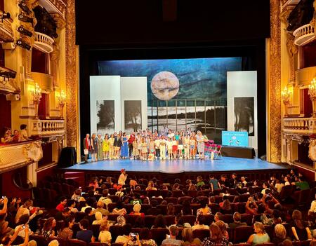 La finale des Petits champions de la lecture, le 25 juin 2025 à la Comédie française