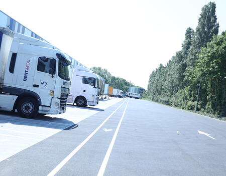 La plateforme de regroupement logistique Prisme, à Ris-Orangis
