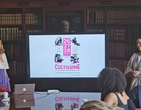 Révélation du logo de la deuxième édition de Cultissime