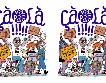 Dessin de l'opération çà va pas là
