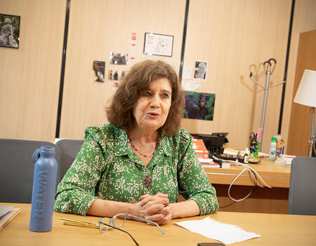 Dominique Simonnot, contrôleuse générale des lieux de privation de liberté