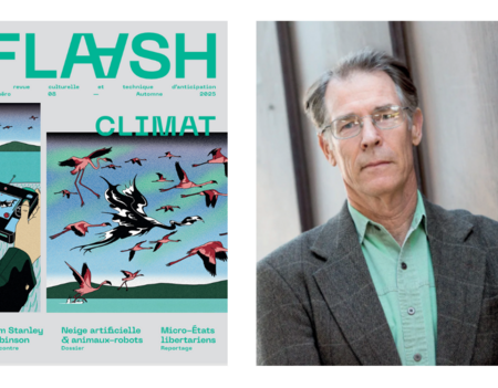 Kim Stanley Robinson en interview dans le mook Flaash