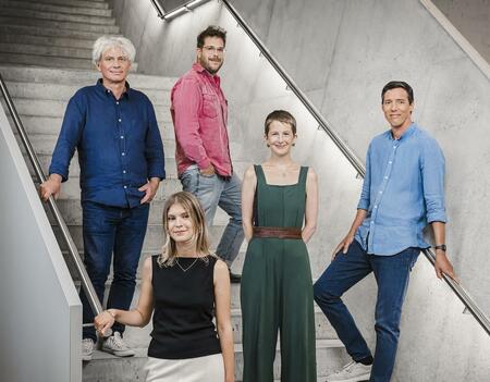 Roland Buti, Léna Furlan, Antoine Rubin, Chloé Falcy et Philippe Lamon, en lice pour la 12e édition du prix du livre de la Ville de Lausanne