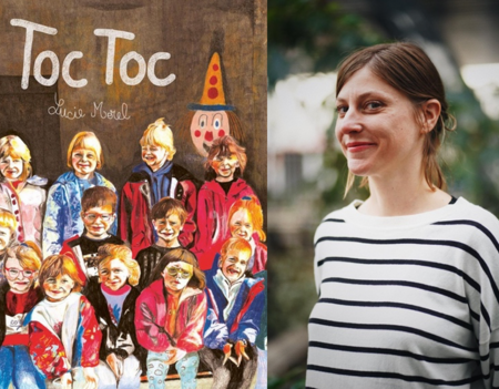 Lucie Morel et sa bande dessinée Toc toc (Même pas mal)