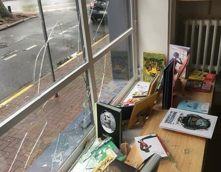 Librairies vandalisées