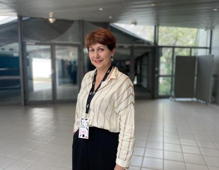 Sandrine Gropp, présidente présidente de l’Association des directeurs et personnels de direction des bibliothèques universitaires et de la documentation