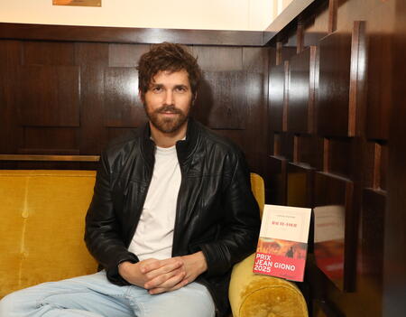 Antoine Wauters, lauréat du prix Jean Giono 2025 pour son roman "Haute-folie" (Gallimard)