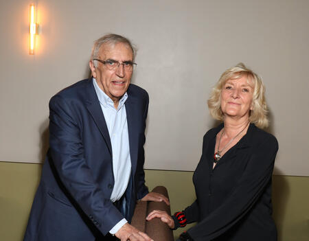 Bernard Barrault et Betty Mialet en 2020