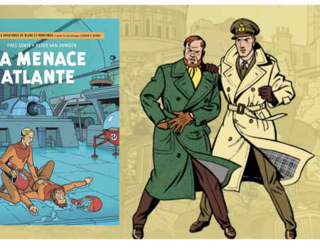 La menace atlante, 31e album des aventures de Blake et Mortimer, paraît le 21 novembre