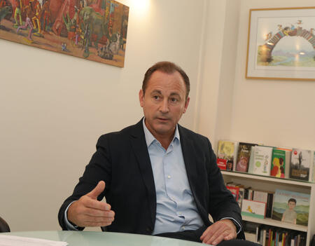 Louis Delas, directeur général de L’École des Loisirs