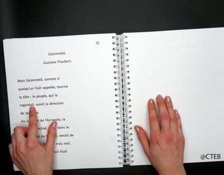 Livre en braille 