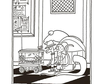 Patrick Ness  illustre par Tim Miller Chroniques dun lezard sans importance vol 2 Le chapeau qui change tout Gallimard Jeunesse0.jpg