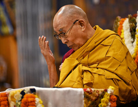 Le Dalaï-Lama en 2023