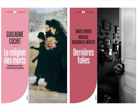 Nouvelles couvertures de la collection "L'univers historique" au Seuil