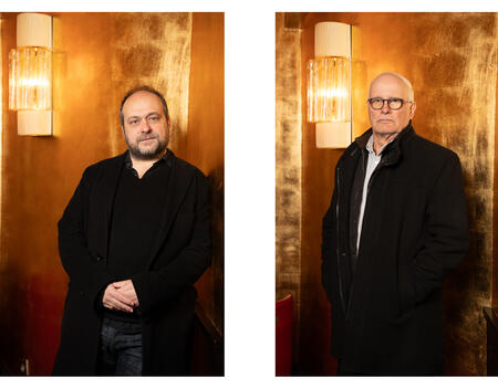 Mathieu Larnaudie et Bertrand Py