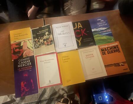 Les 10 ouvrages sélectionnés pour cette 7ème édition