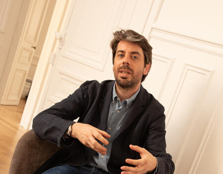 Adrien Bosc, directeur de Julliard et Éditions du sous-sol
