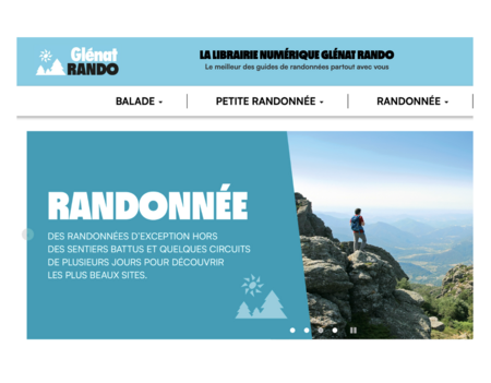 Le site Glénat Rando est en ligne depuis fin mars 2026
