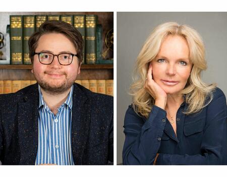 Harry Whittaker et Lucinda Riley 