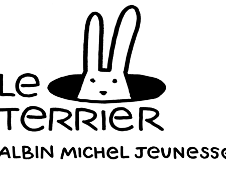 Le logo du nouveau label Albin Michel Jeunesse, Le Terrier
