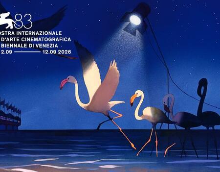 L'affiche officielle de la 83ème Mostra de Venise, du 2 au 12 septembre 2026.