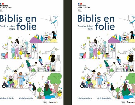 Affiche de Biblis en folie 2026 (©Illustration Loïc Froissart)