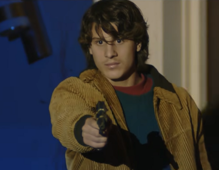 Luca lubrano dans le rôle de Pietro Savastano dans Gomorra : Les origines