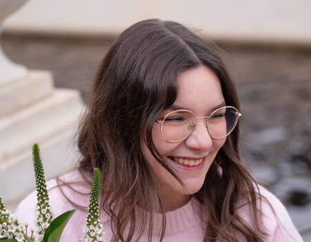 Morgane Moncomble, autrice de la saga Seasons chez Hugo.
