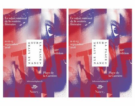 Affiche de la 48e édition du festival Le Livre sur la place