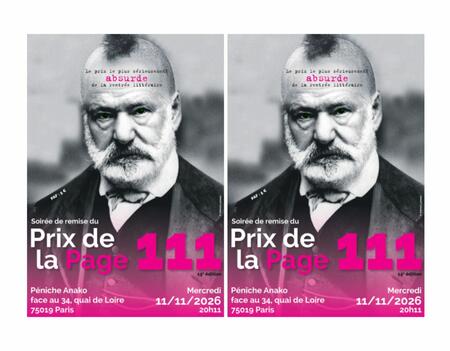 Affiche du prix de la Page 111