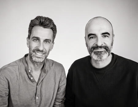 Julien Derain et Laurent Hopman, fondateurs des éditions Deman