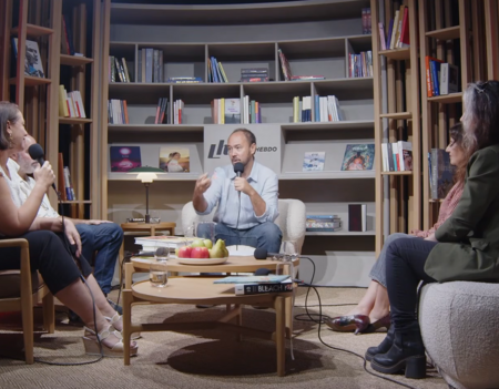 Le plateau du webinaire spécial rentrée BD 2026 de Livres Hebdo