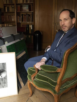 Fabien Oppermann administrateur provisoire de la bibliothèque littéraire Jacques Doucet