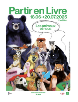 Affiche de la 11e édition de Partir en Livre