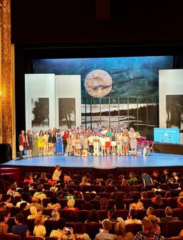 La finale des Petits champions de la lecture, le 25 juin 2025 à la Comédie française