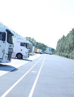 La plateforme de regroupement logistique Prisme, à Ris-Orangis
